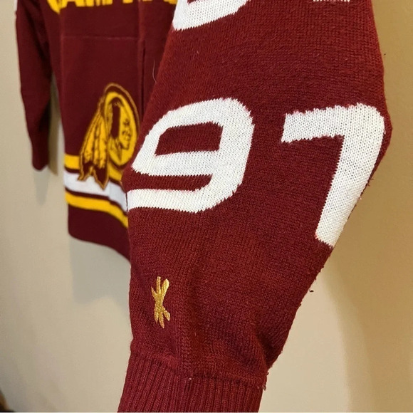 WASHINGTON REDSKINS NFL 3X Super Bowl Champions Sweater Size Medium M - Picture 3 of 12